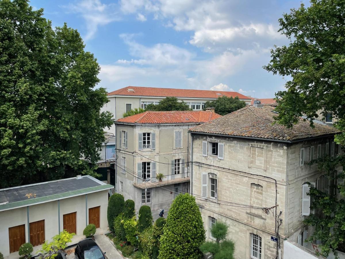 Апартаменты L'Atypique - T3 Grande Terrasse, Bbq Vue Et Cheminee Авиньон Экстерьер фото